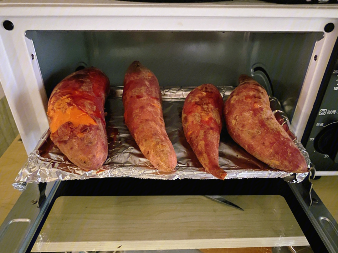 方太烤箱烤红薯图片