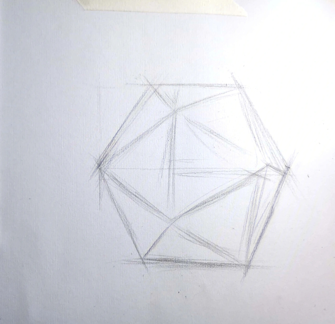 三角形素描入门图片
