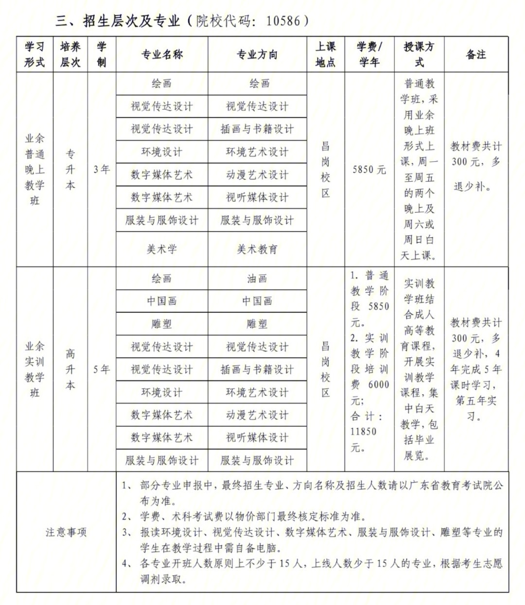 广州美术中学招生简章图片