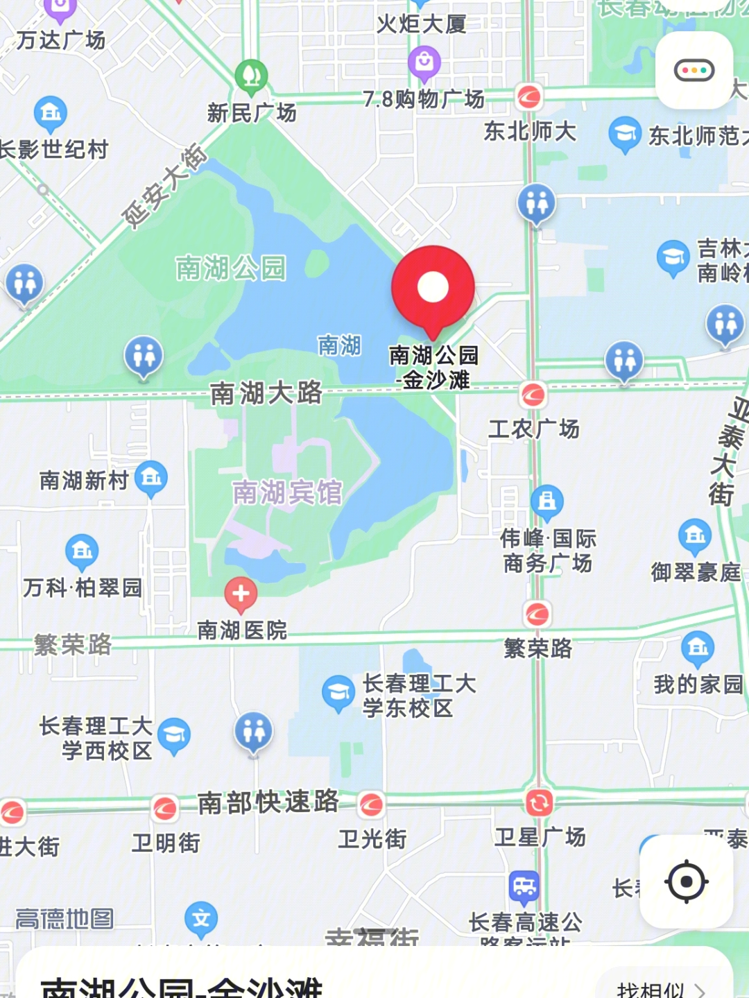 漳州南湖公园地图图片