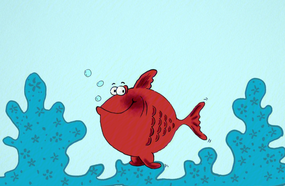 小鱼的样子卡通图片