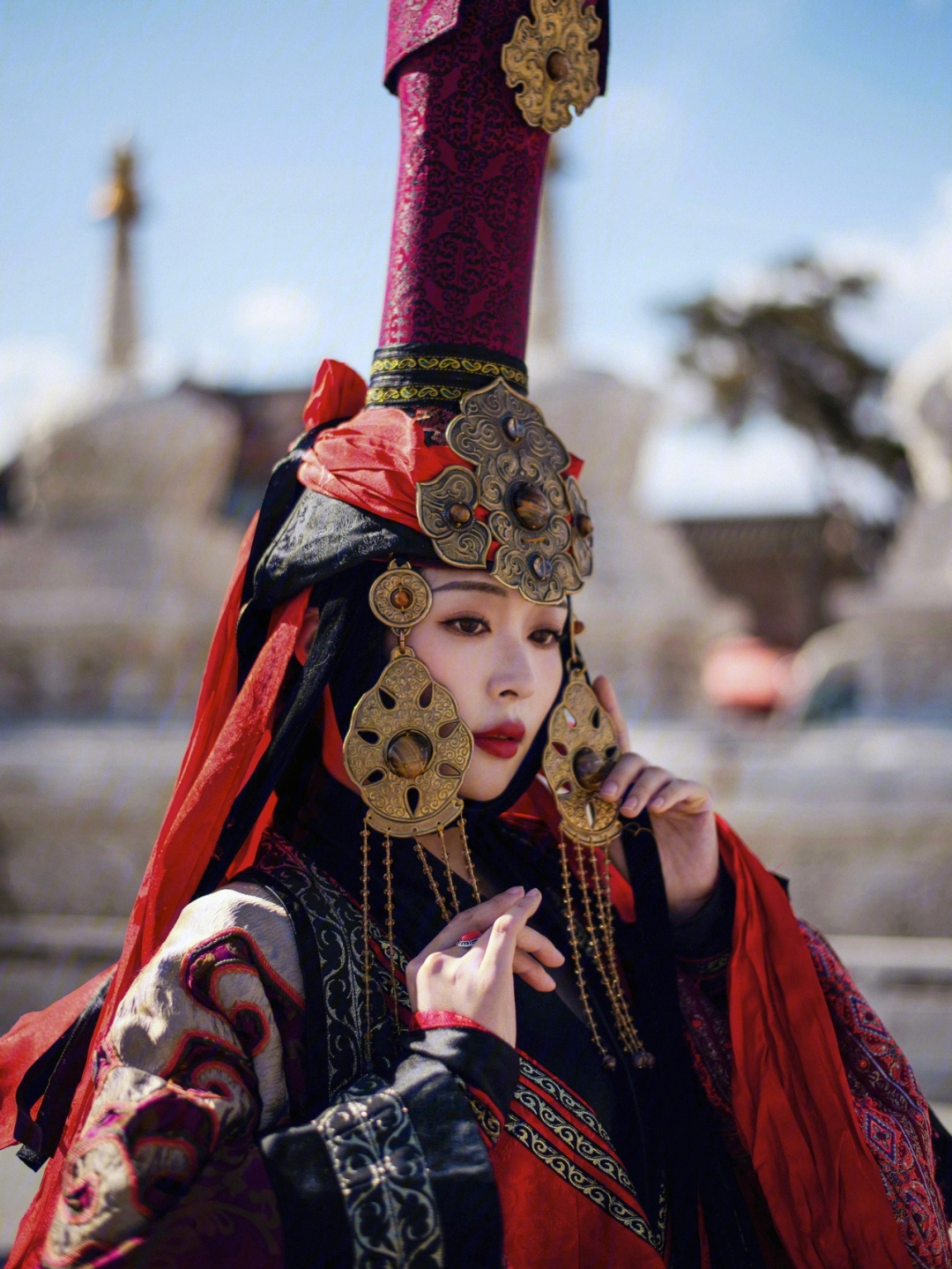 古代蒙古公主服饰图片