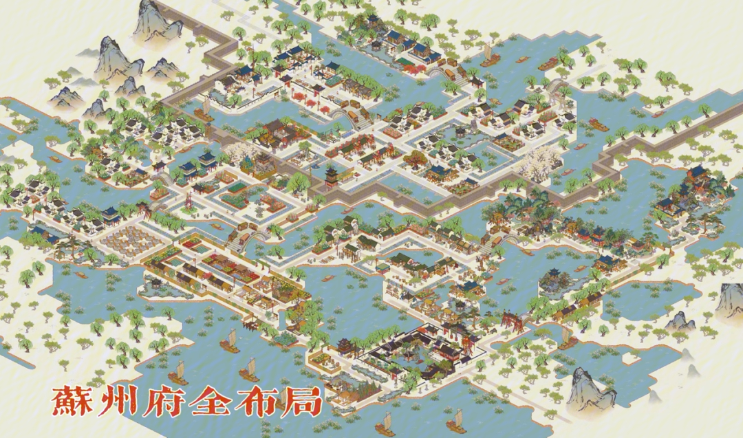 江南百景图地图图片
