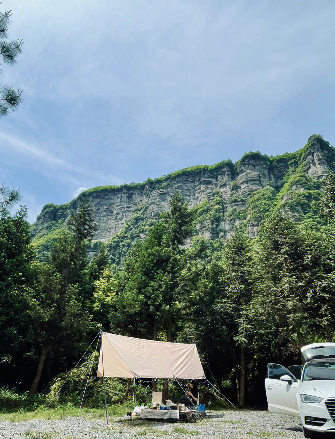 窑湾森林公园露营海拔图片