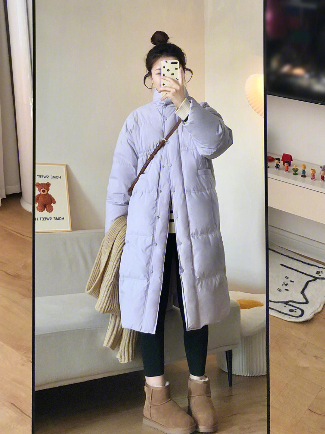 158106这件一百多的紫色羽绒服好好看