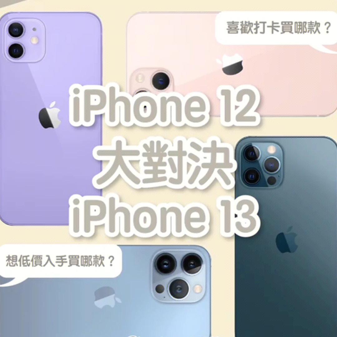 iphone12和iphone13的区别是否值得购买