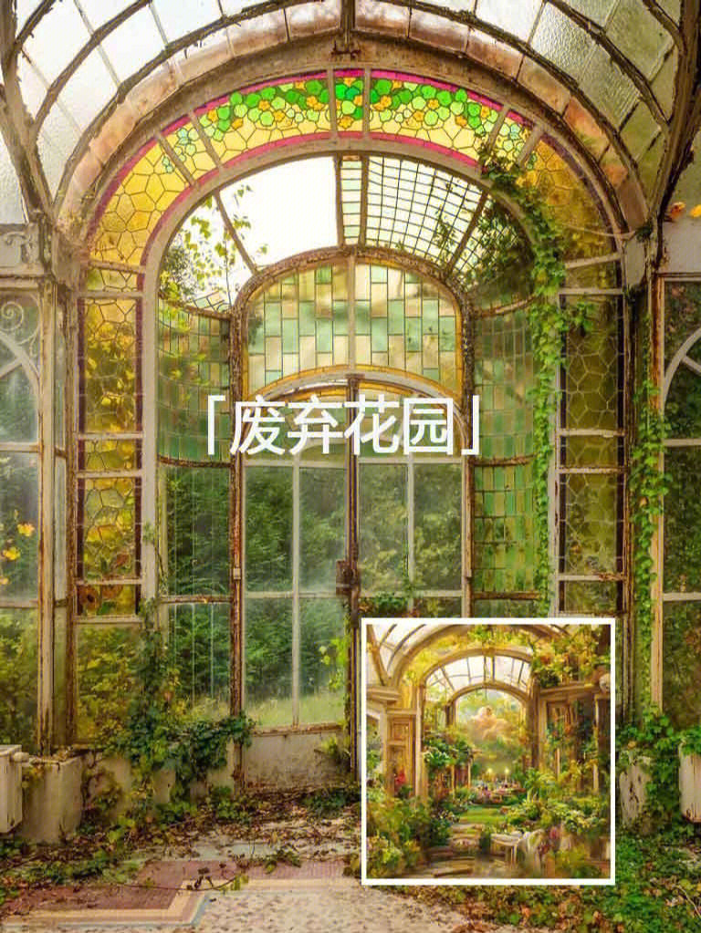 梦幻花园废弃公园图片