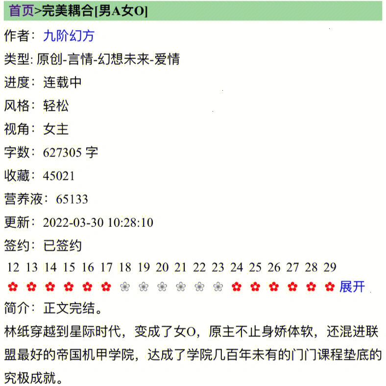 双强,事业线和感情线我都要星际 机甲 abo 软科幻言情小说喜欢看星际