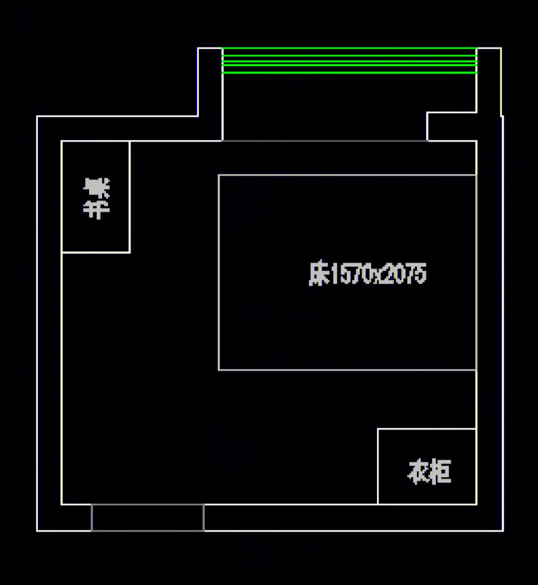 出租房套间设计平面图图片