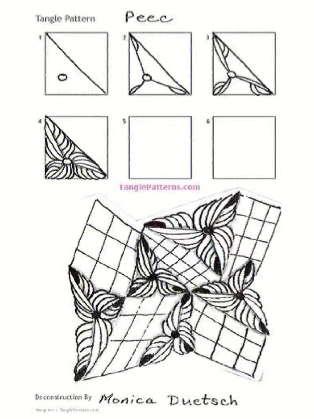 禅绕画初学入手教程图片