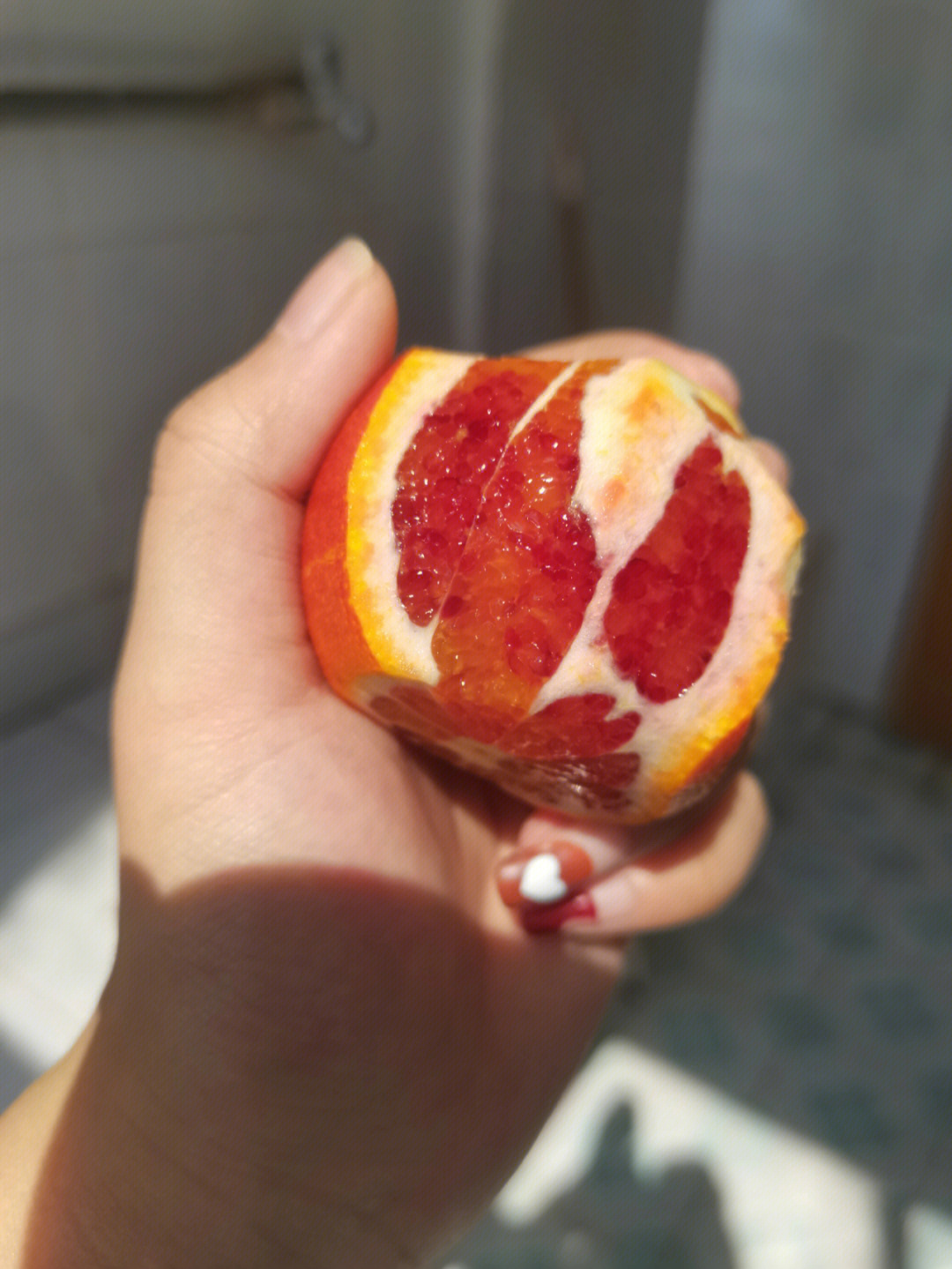 血橙这么红真的没坏吗