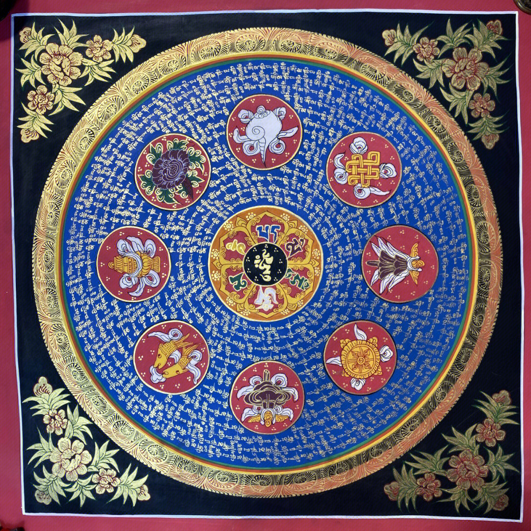 藏传佛教八宝图顺序图片