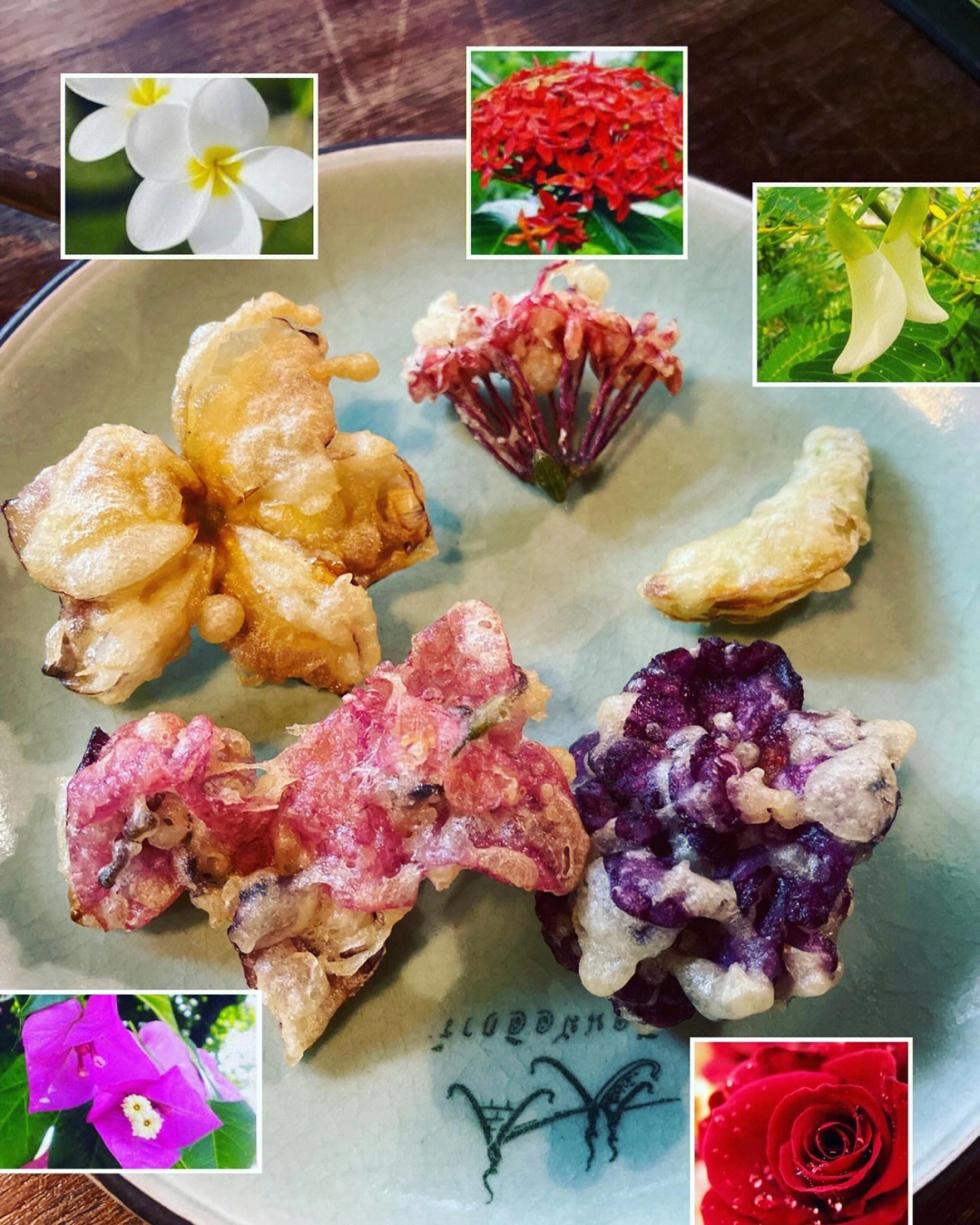 鲜花入菜食谱30种图片