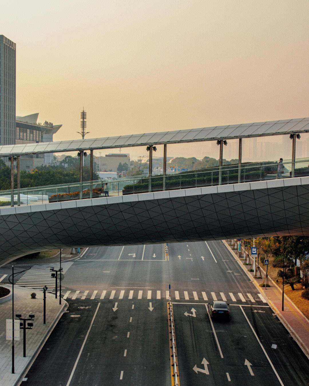 温州瓯江路城市阳台图片