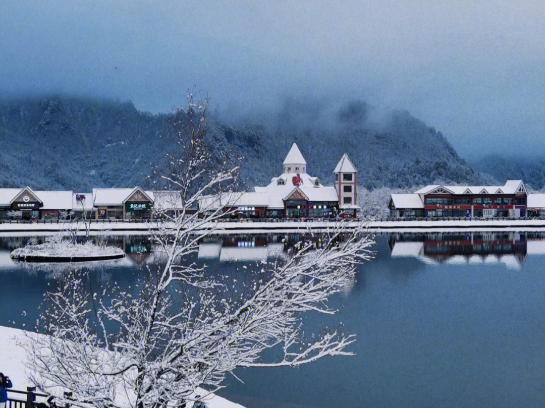 西岭雪山大雪塘图片