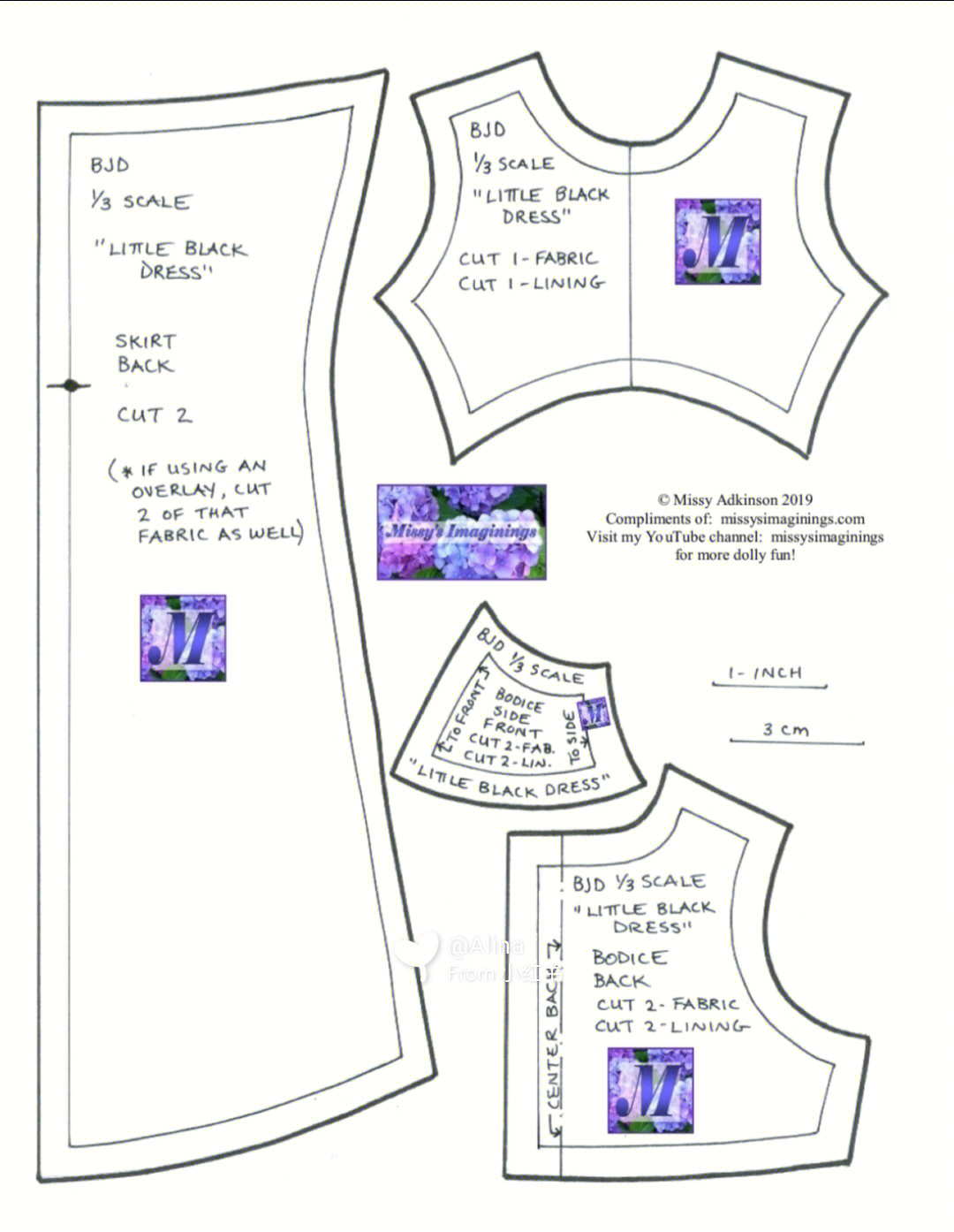 芭比衣服制作方法图片