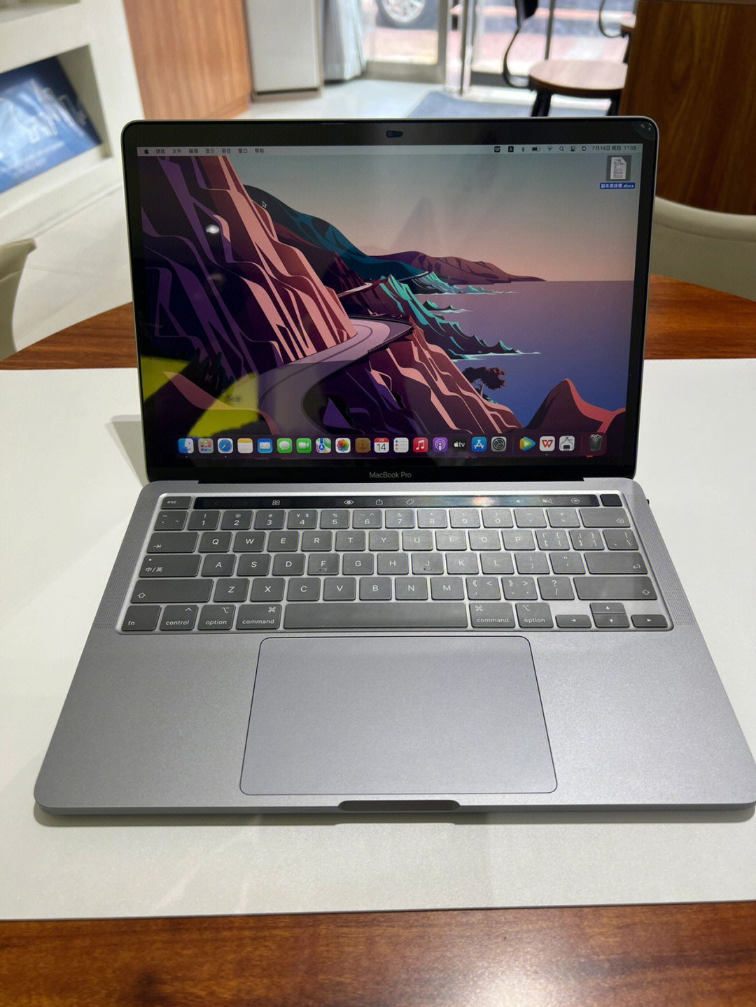 2020款macbookpro m1芯片 512g