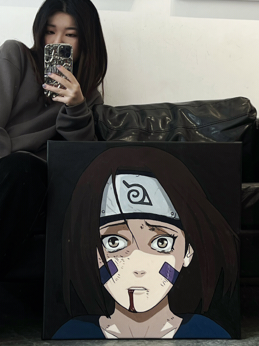 丙烯画i火影野原琳