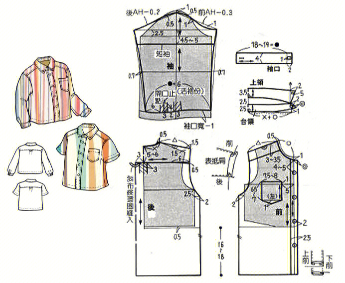 怎样剪衣服上衣图图片