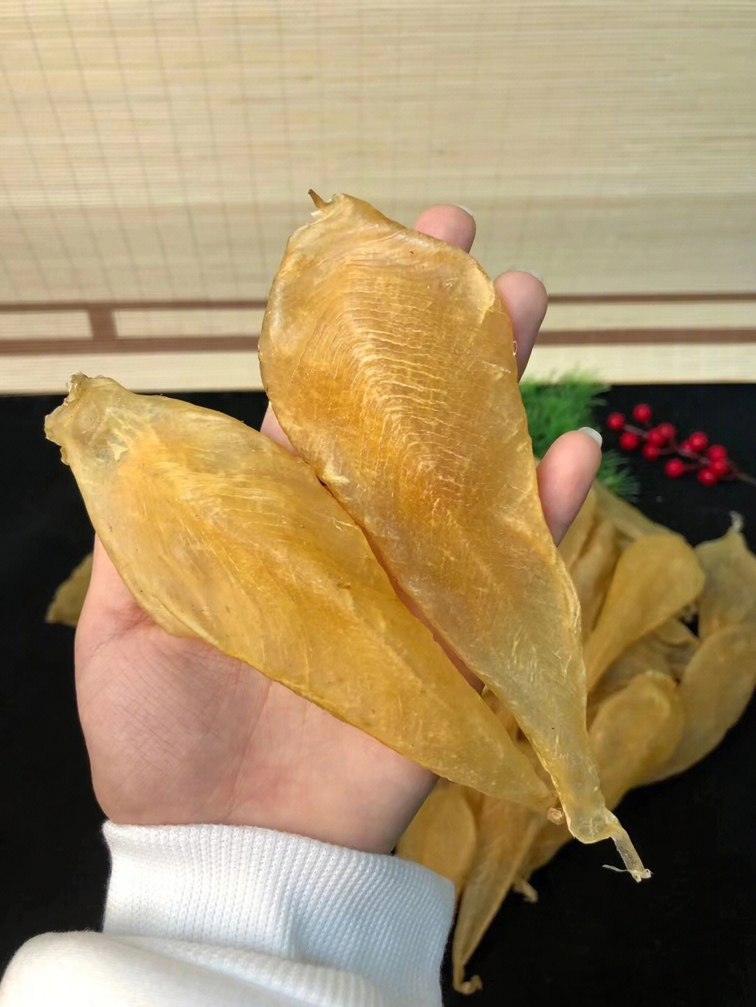 印尼白花胶500头图片