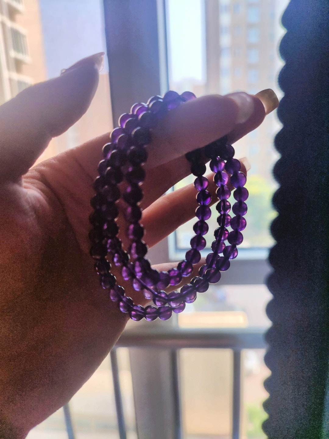 紫晶手串