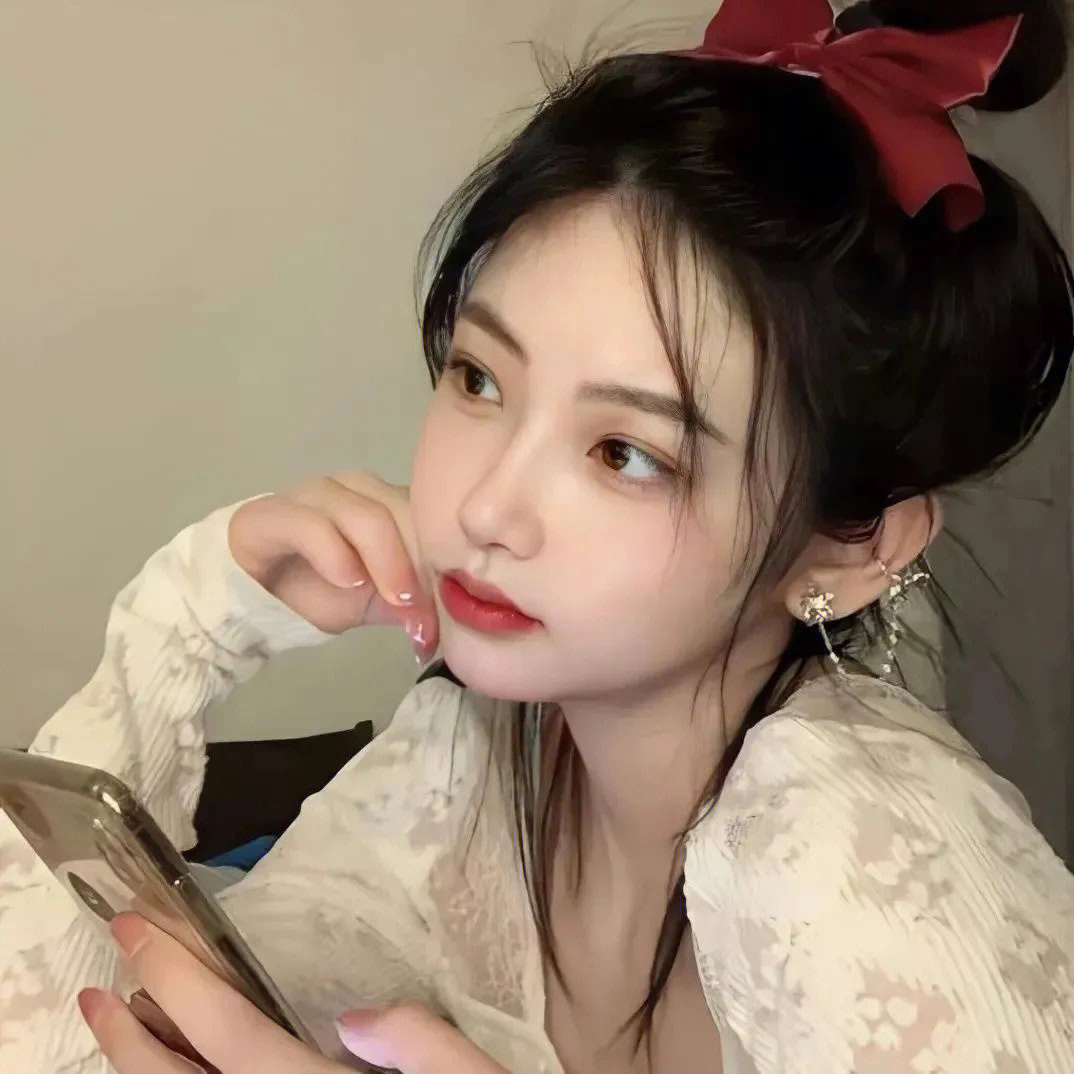 敲好看的女生头像26