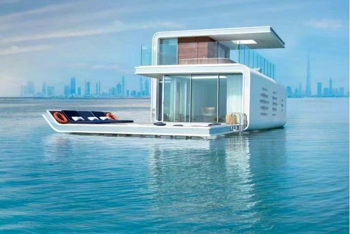 迪拜漂浮海马别墅海底世界感受一下