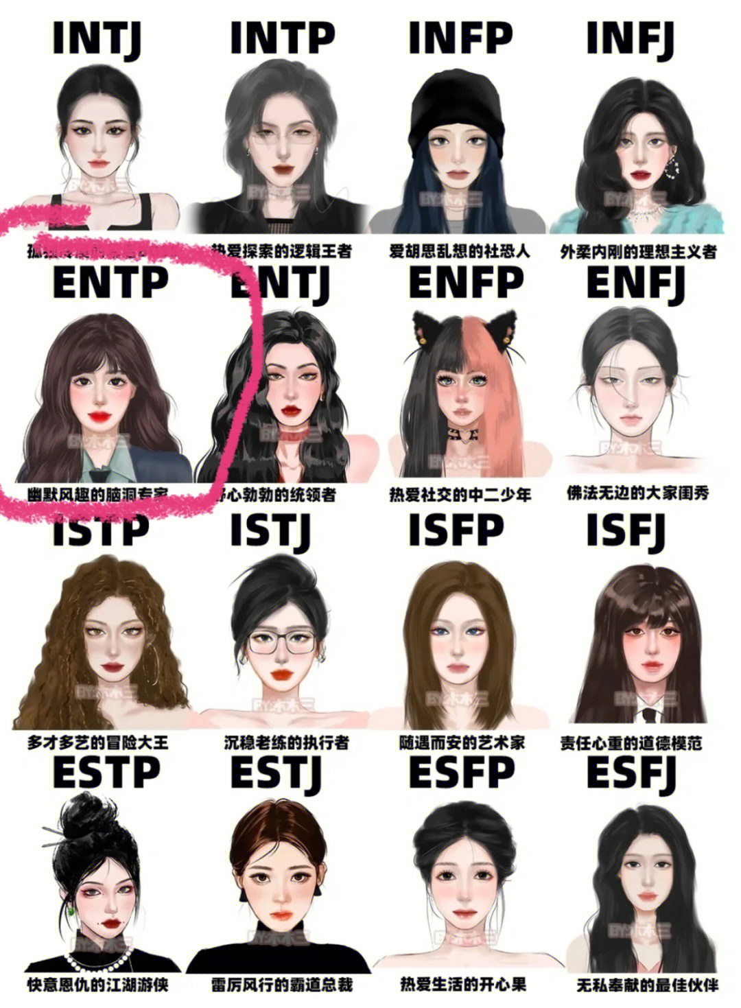 intp女知乎图片