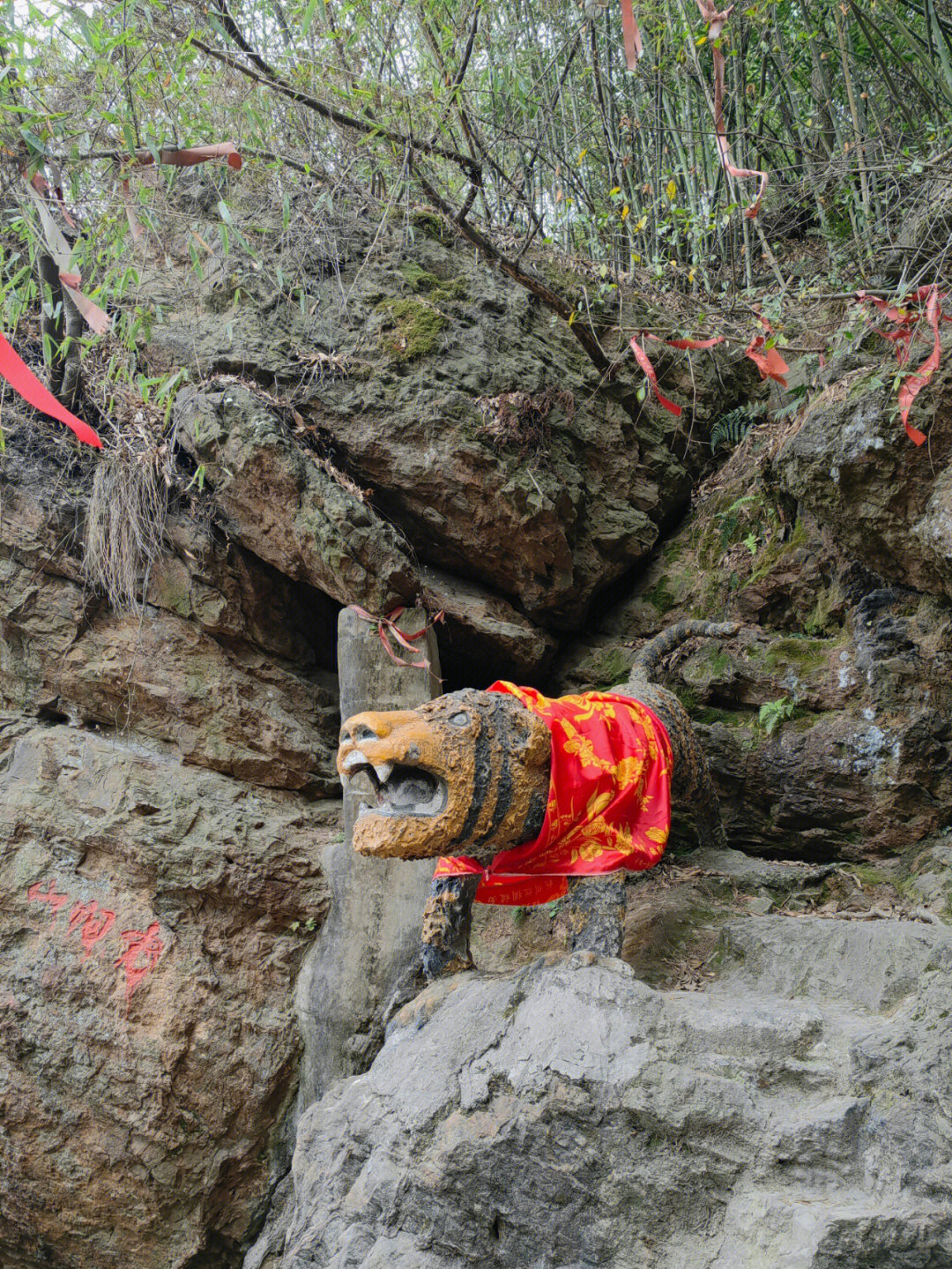 萧山老虎洞山图片