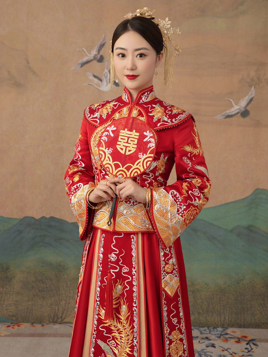 我的中式婚纱照
