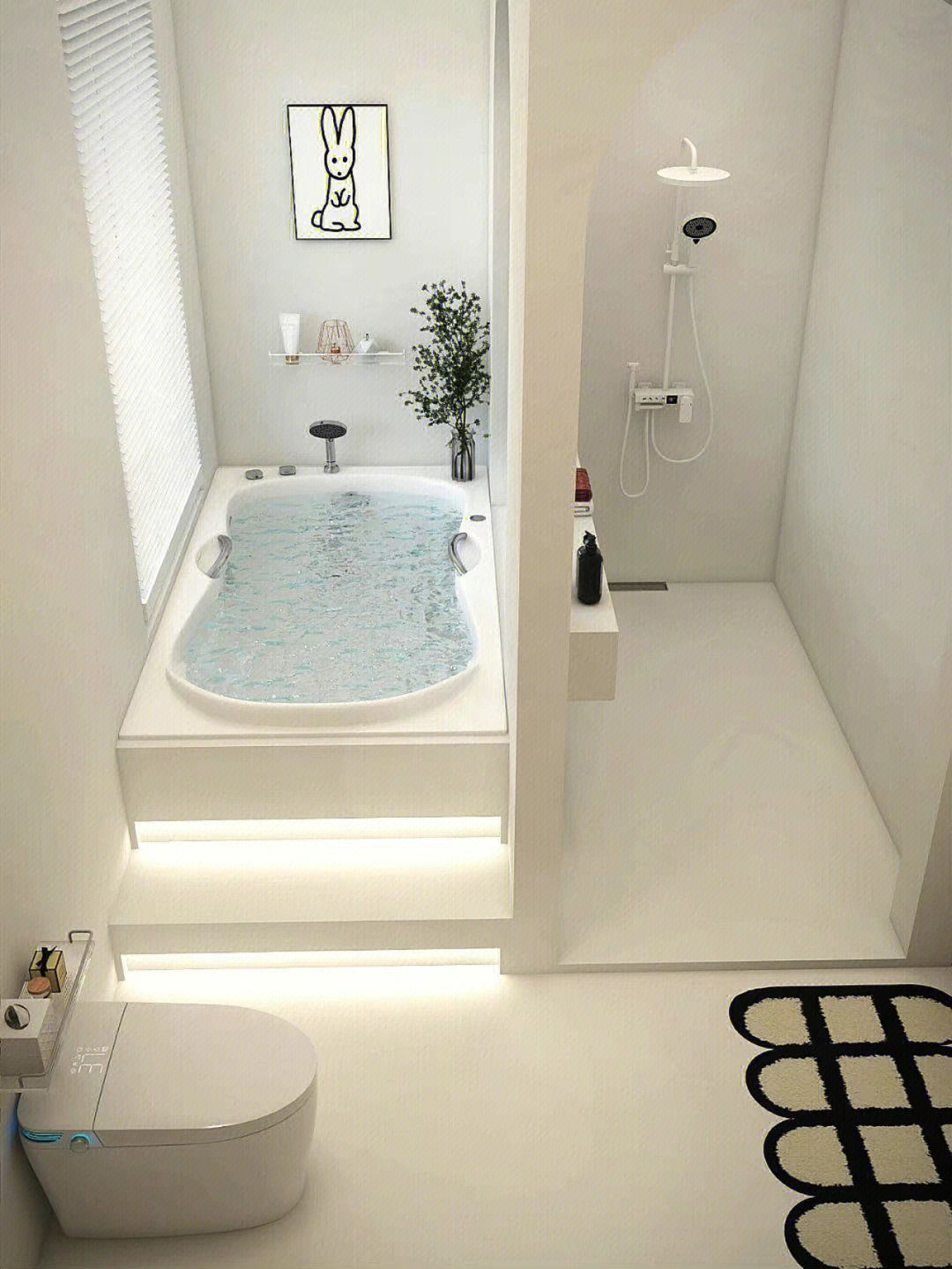 卫生间这样做自砌式浴缸