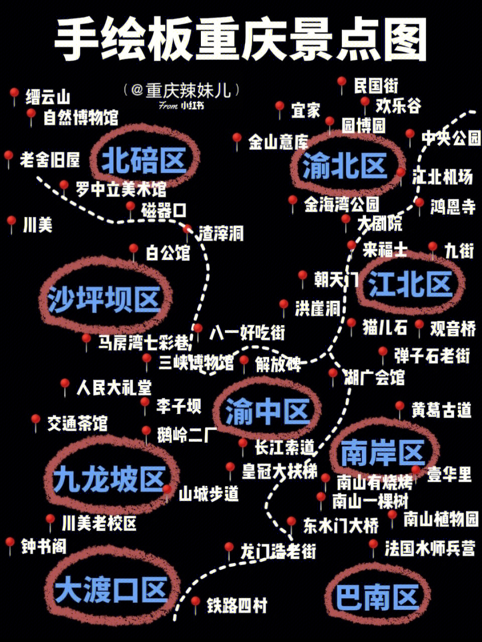 重庆解放碑实景地图图片