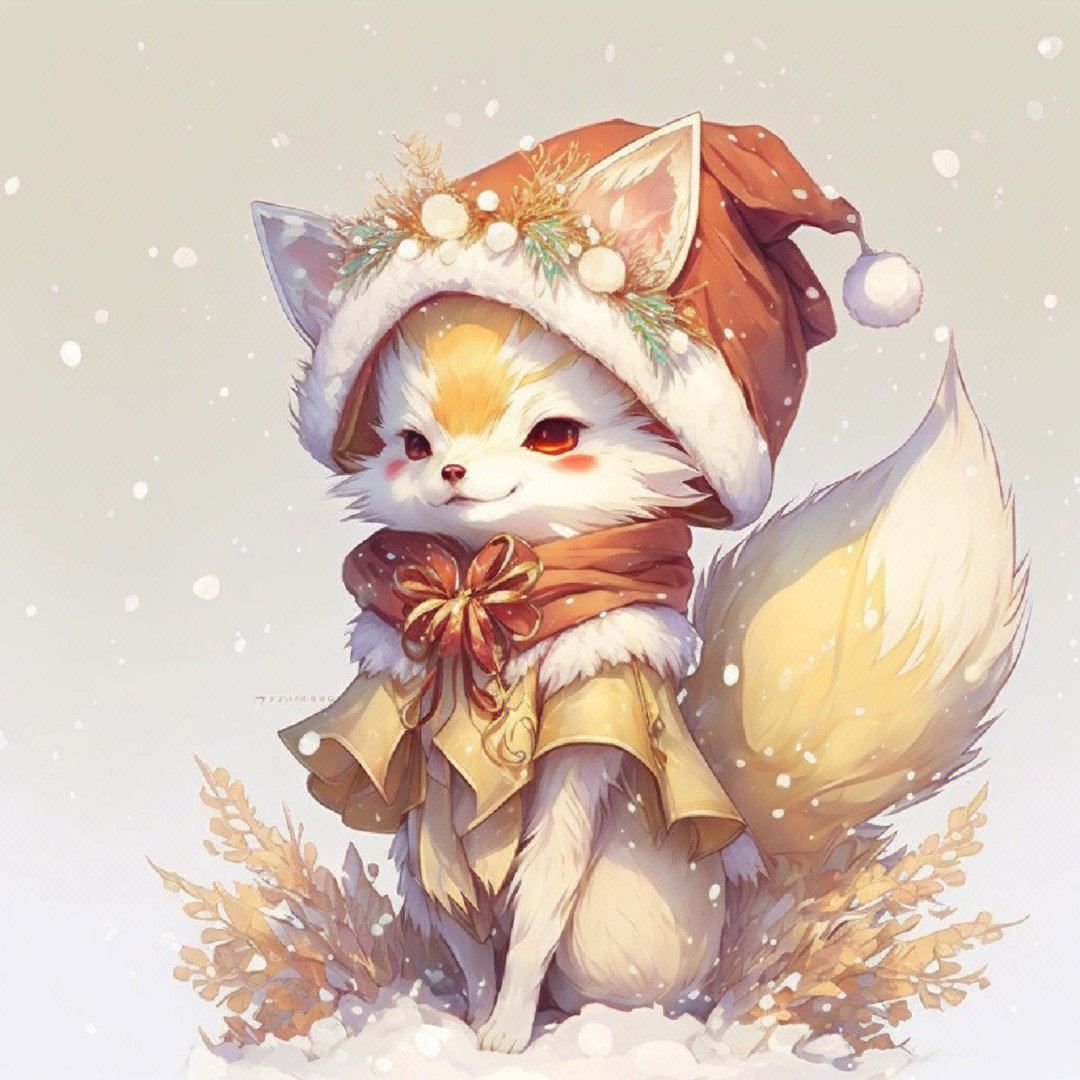圣诞节系列02小藏狐