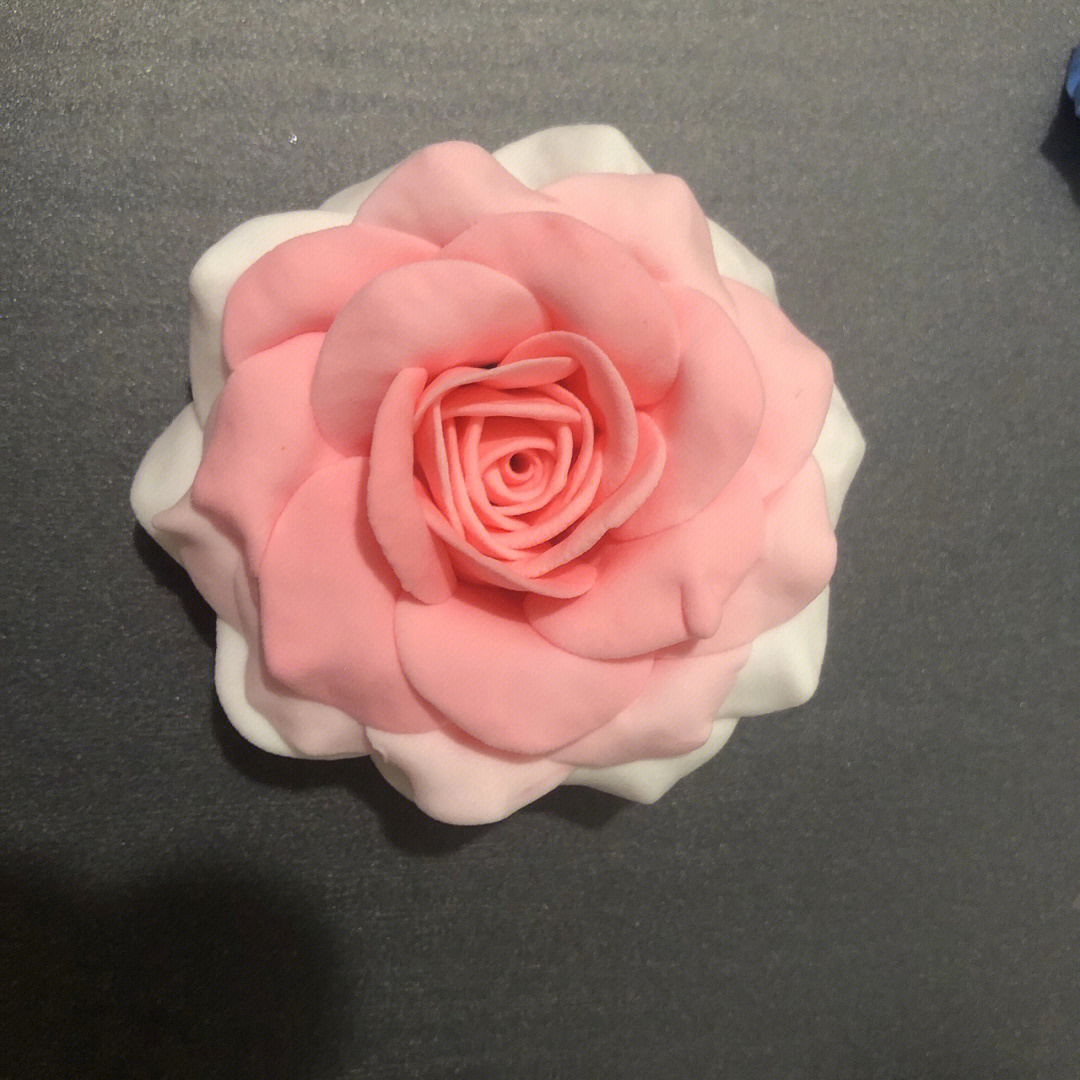 粘土玫瑰花制作图解图片