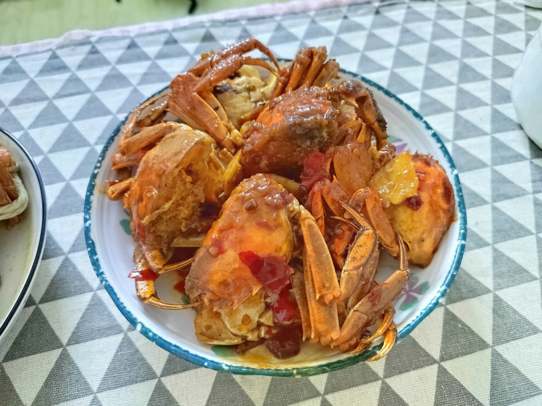 60超好吃的香辣大闸蟹螃蟹简单煮海鲜