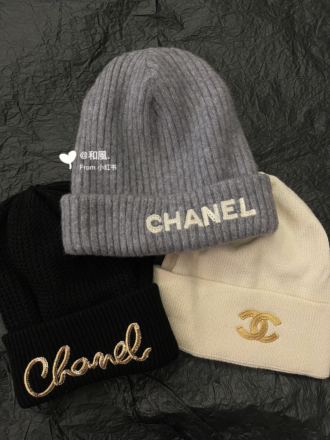 chanel22a22b冷帽毛帽毛线帽暖帽