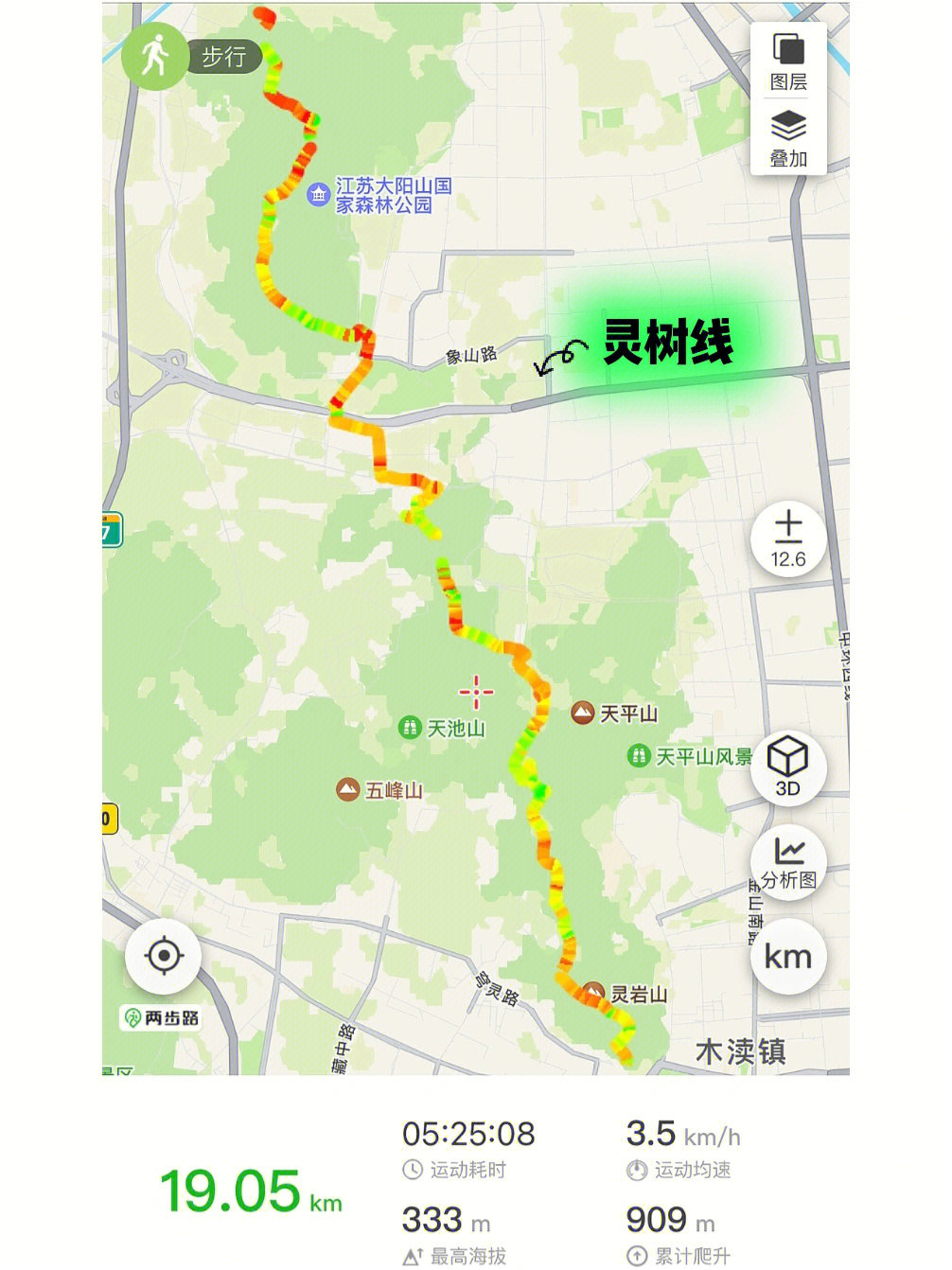 苏州树山徒步路线图图片