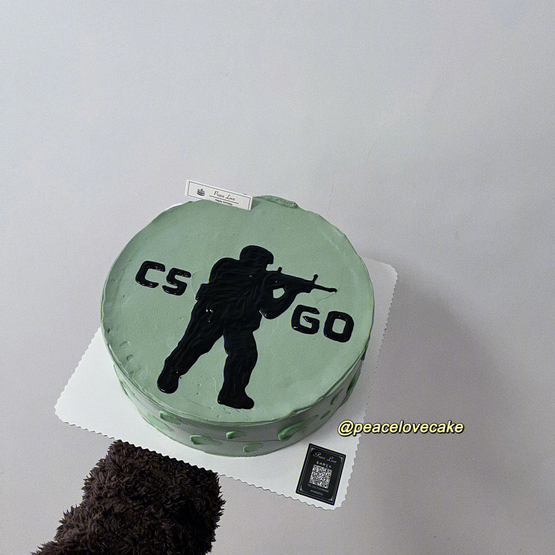 csgo主题生日蛋糕图片