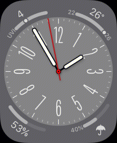 苹果手表表盘 ios图片