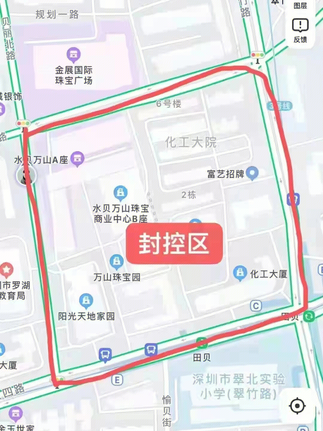 深圳水贝地图图片