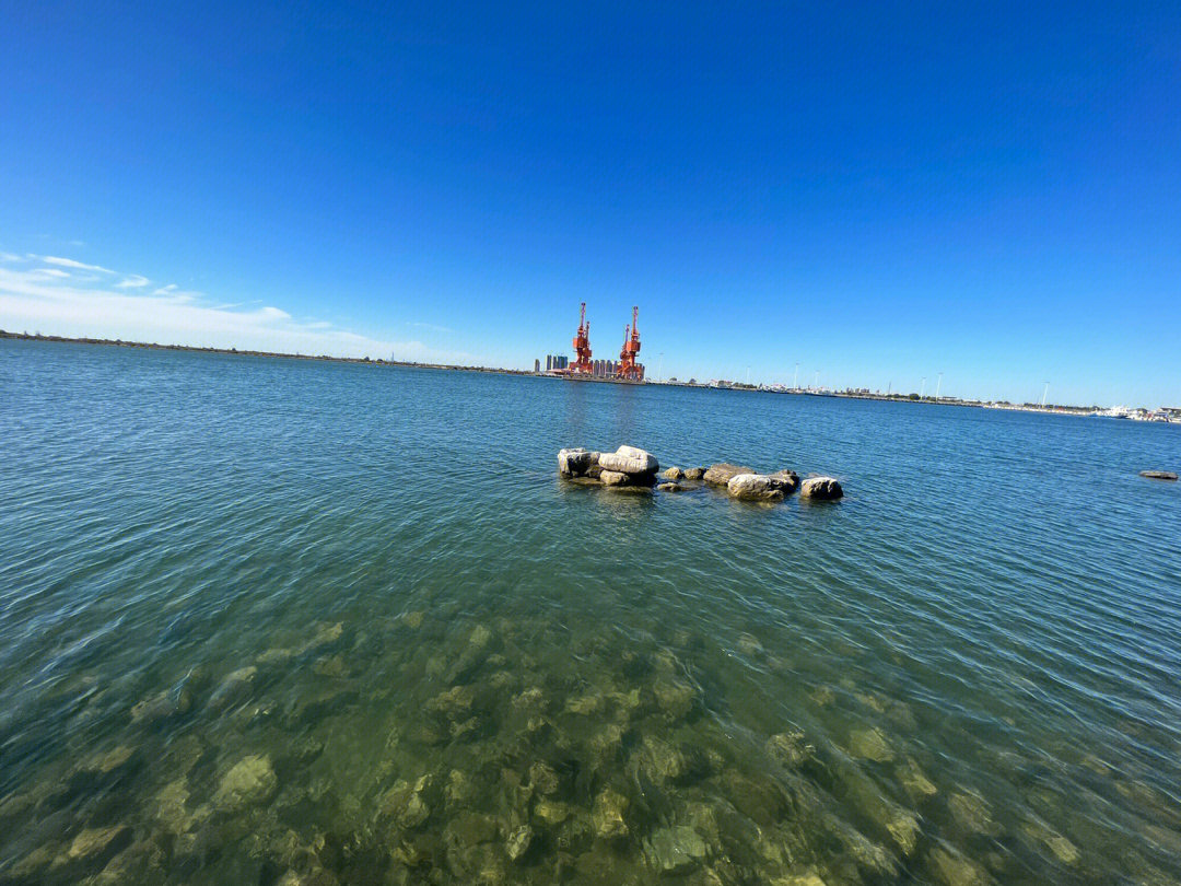 渤海湾风景图图片