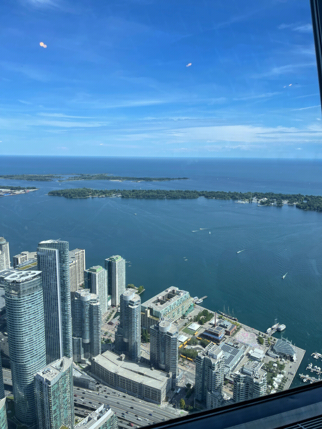 多伦多cntower旋转餐厅