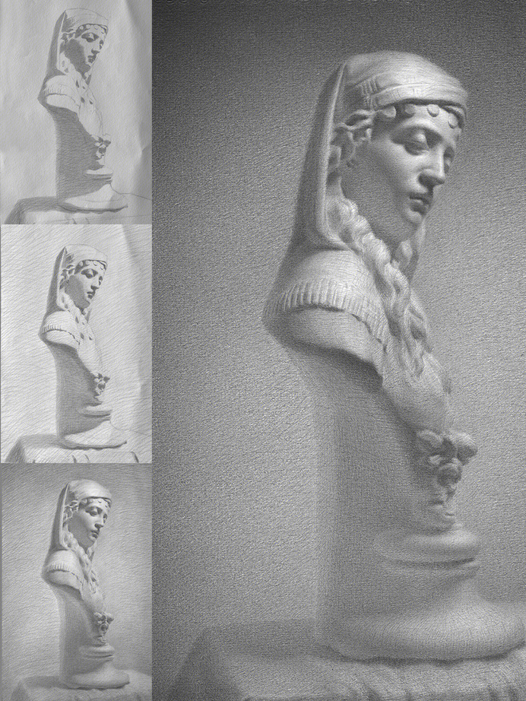 英国少女石膏像的由来图片