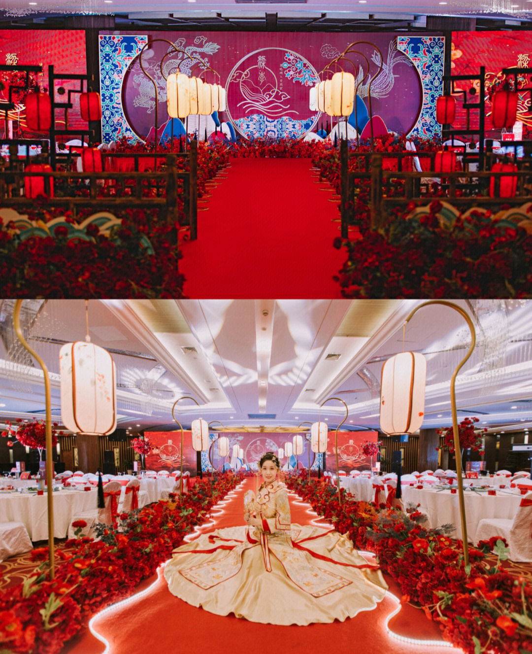 婚礼场地:@东北大厦婚礼策划:@沈阳姜爱婚礼定制婚礼风格: