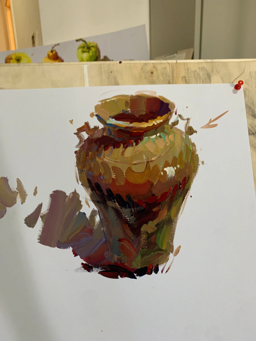 联考色彩陶罐单体塑造步骤