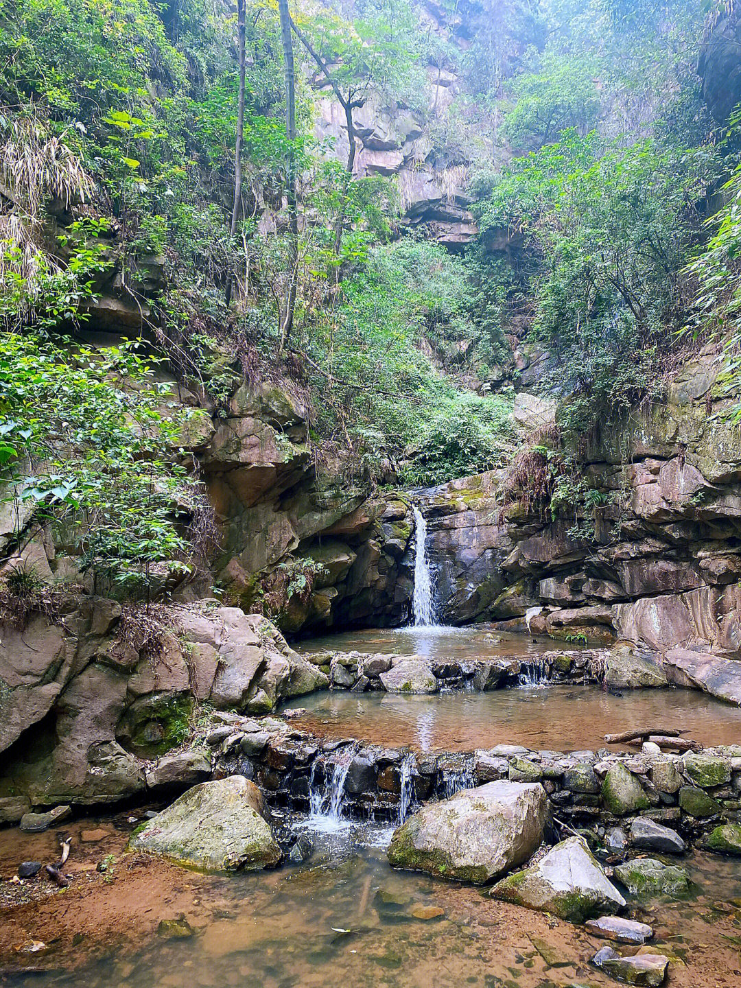 北碚张飞古道野温泉图片