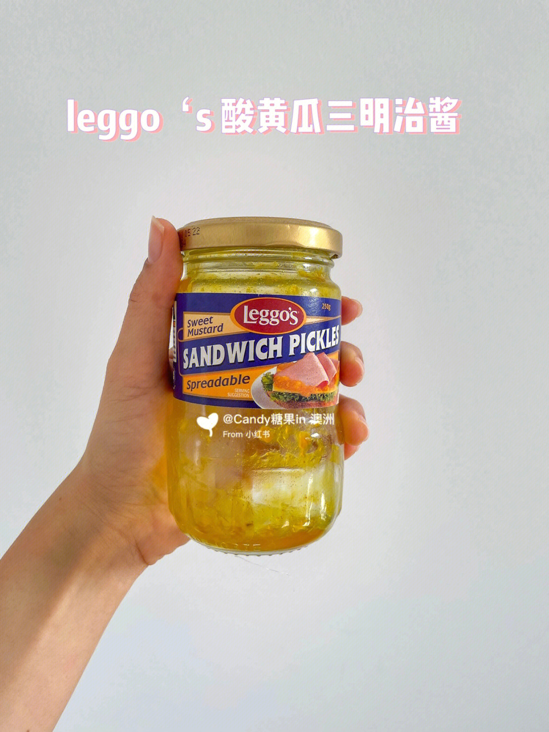 空瓶leggos酸黄瓜三明治酱宝藏酱