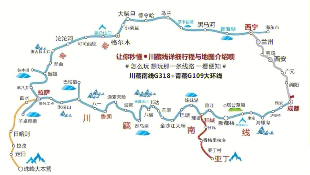 321国道全程线路详细图片