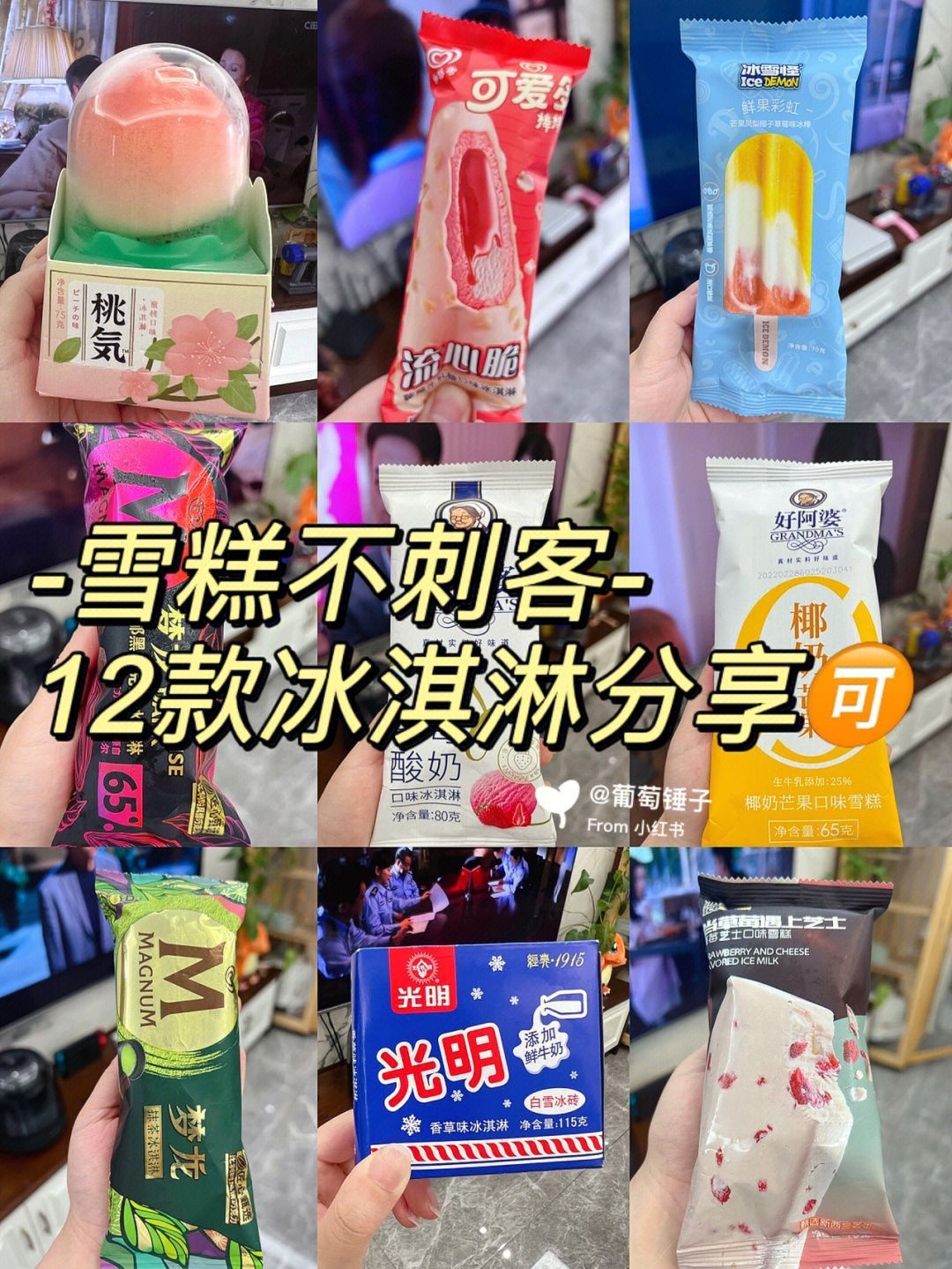 国产雪糕品牌前十名图片