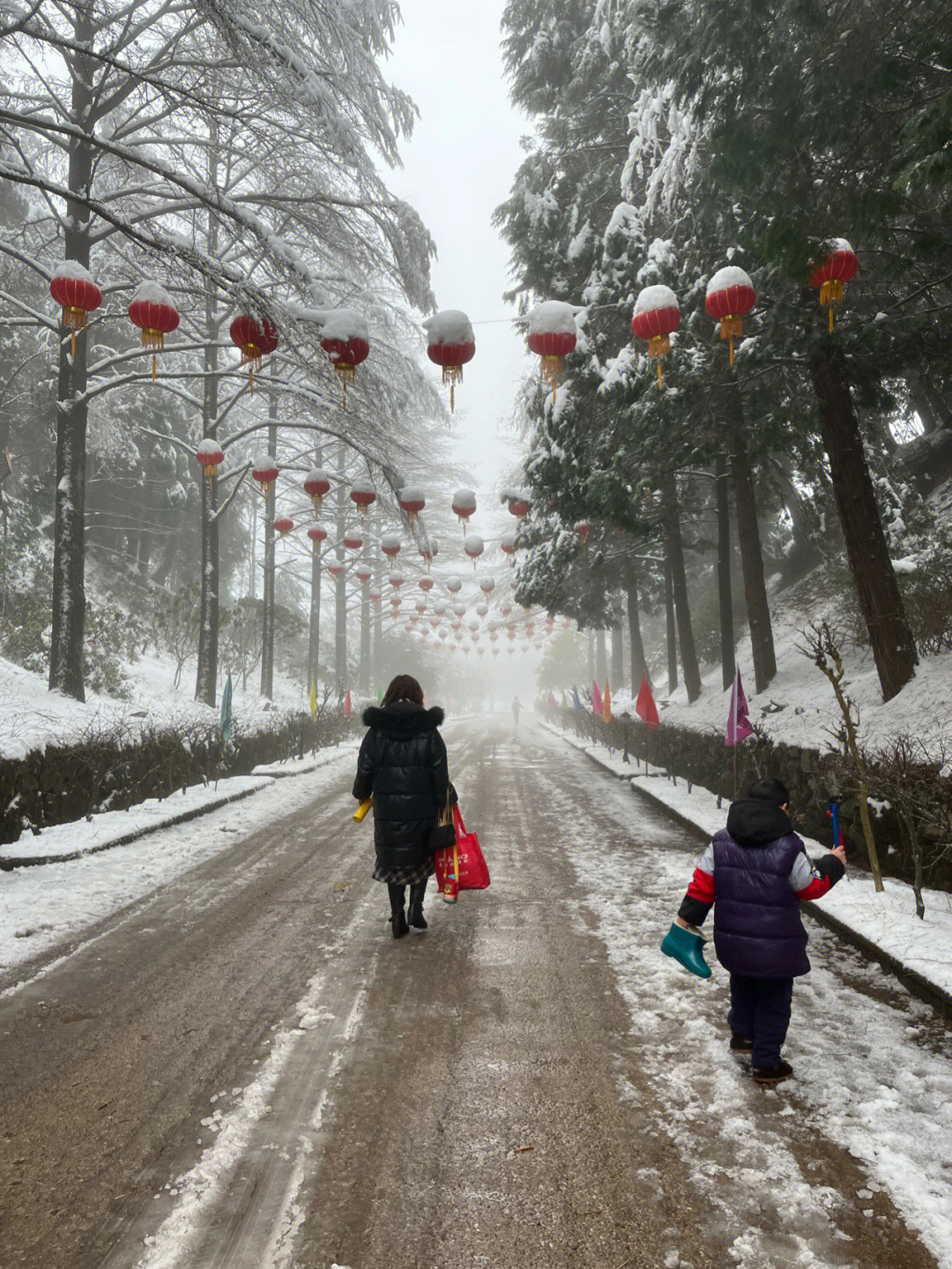 余姚四明山看雪图片